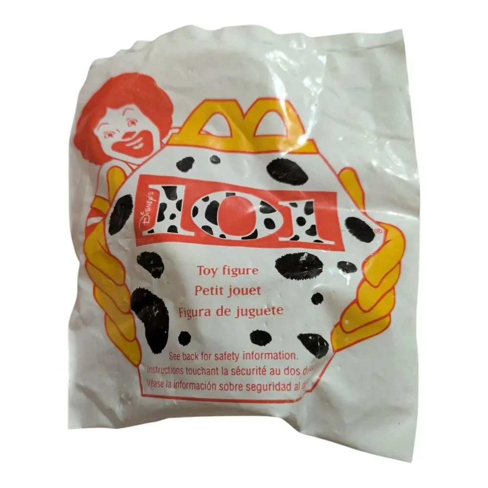 1996 McDonald’s Disney 101 Dalmatians Happy Meal Toys, Sealed Lot of 2